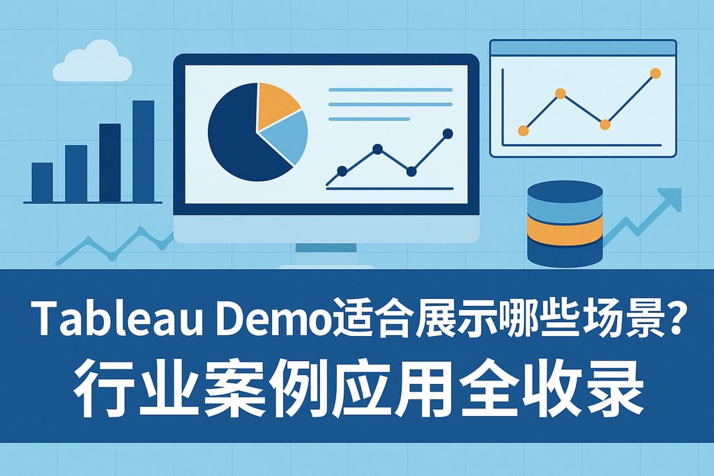 Tableau Demo适合展示哪些场景？行业案例应用全收录